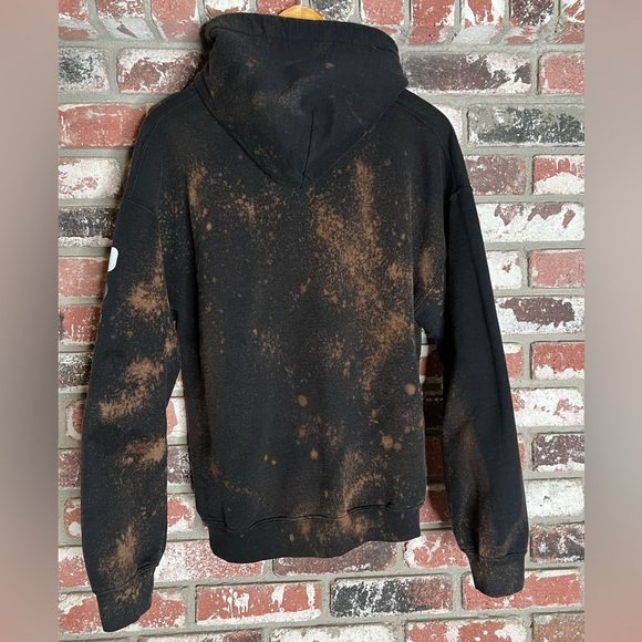 Lake Tahoe California Custom bleach splatter design hoodie. No drawstring. - Picture 2 of 5